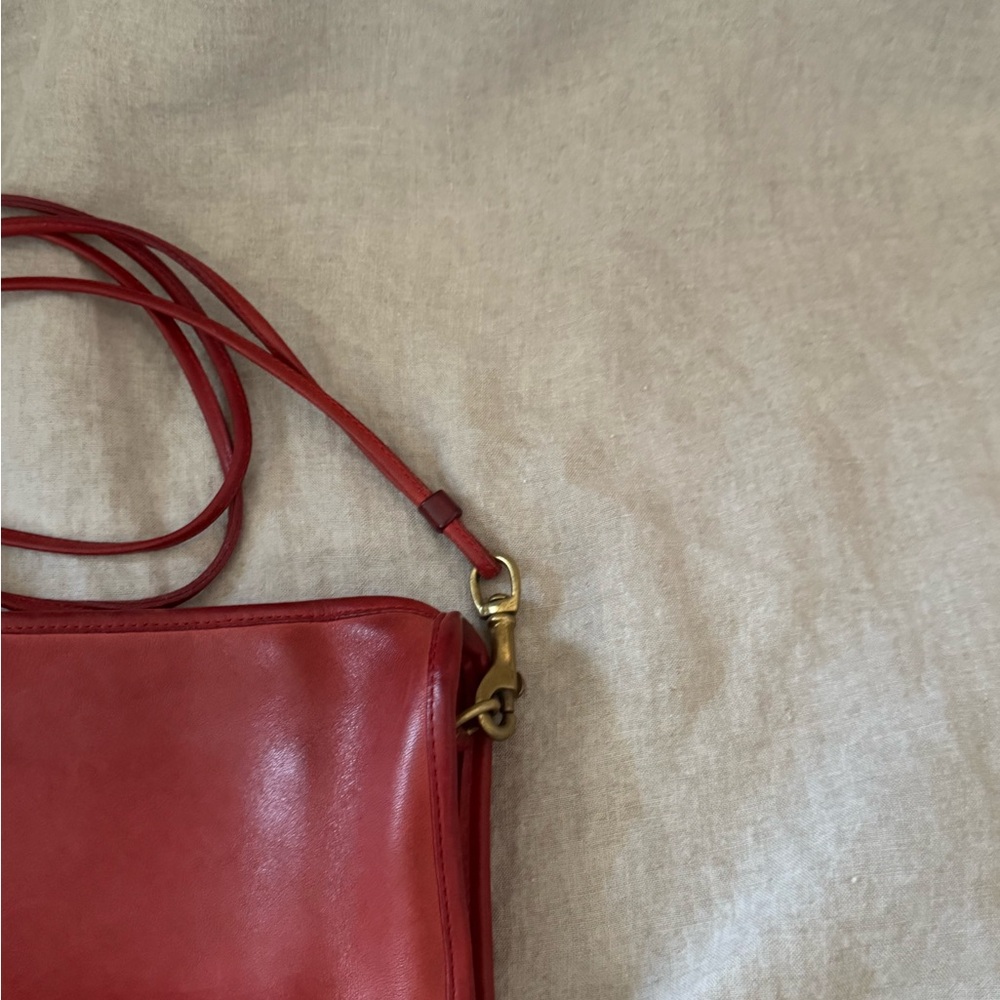 Vintage Coach NYC Crossbody – Rare Double Strap | full-grain leather - Picture 4 of 7